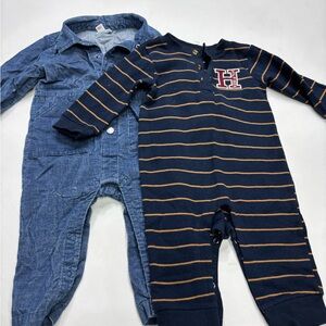 Baby Boy One Pieces Set Size 12M (2 One Pieces)